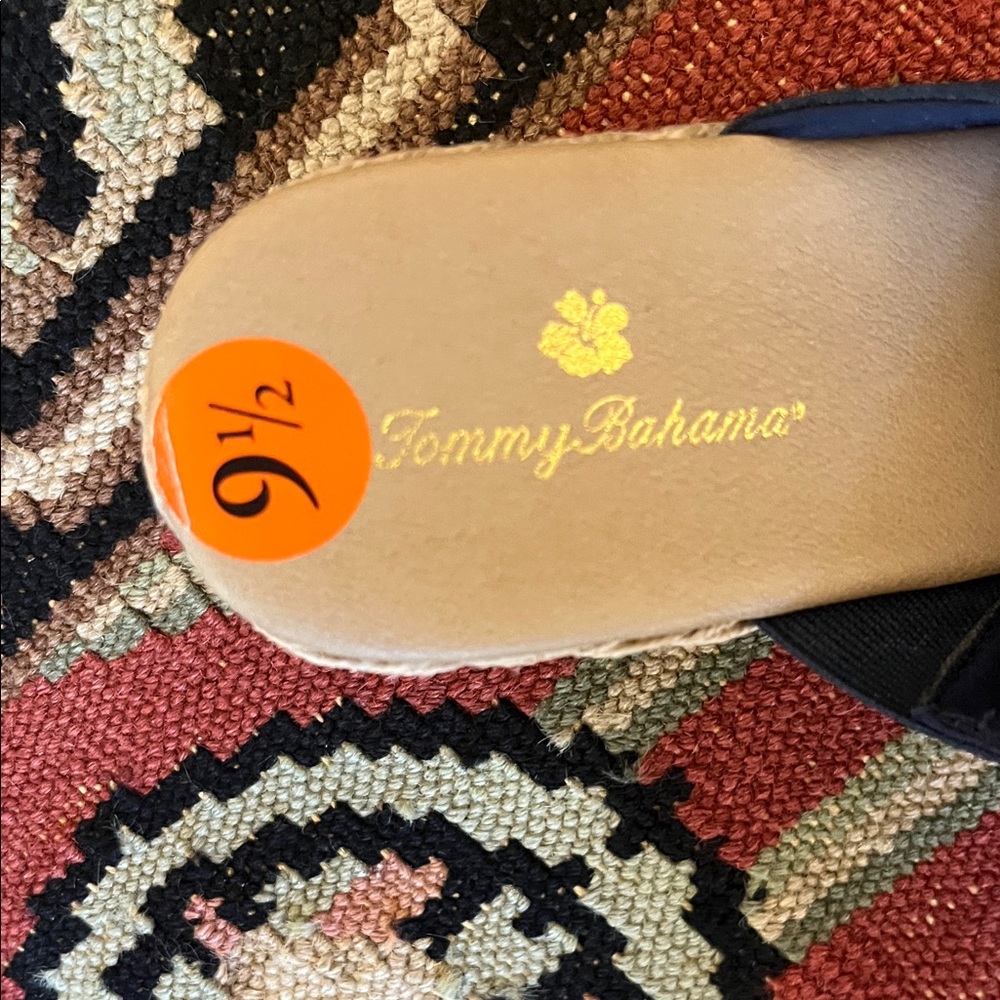 NWT Tommy Bahama Suzette Braided Wedge Espadrille Wedge Slip On Sandals - Picture 4 of 7